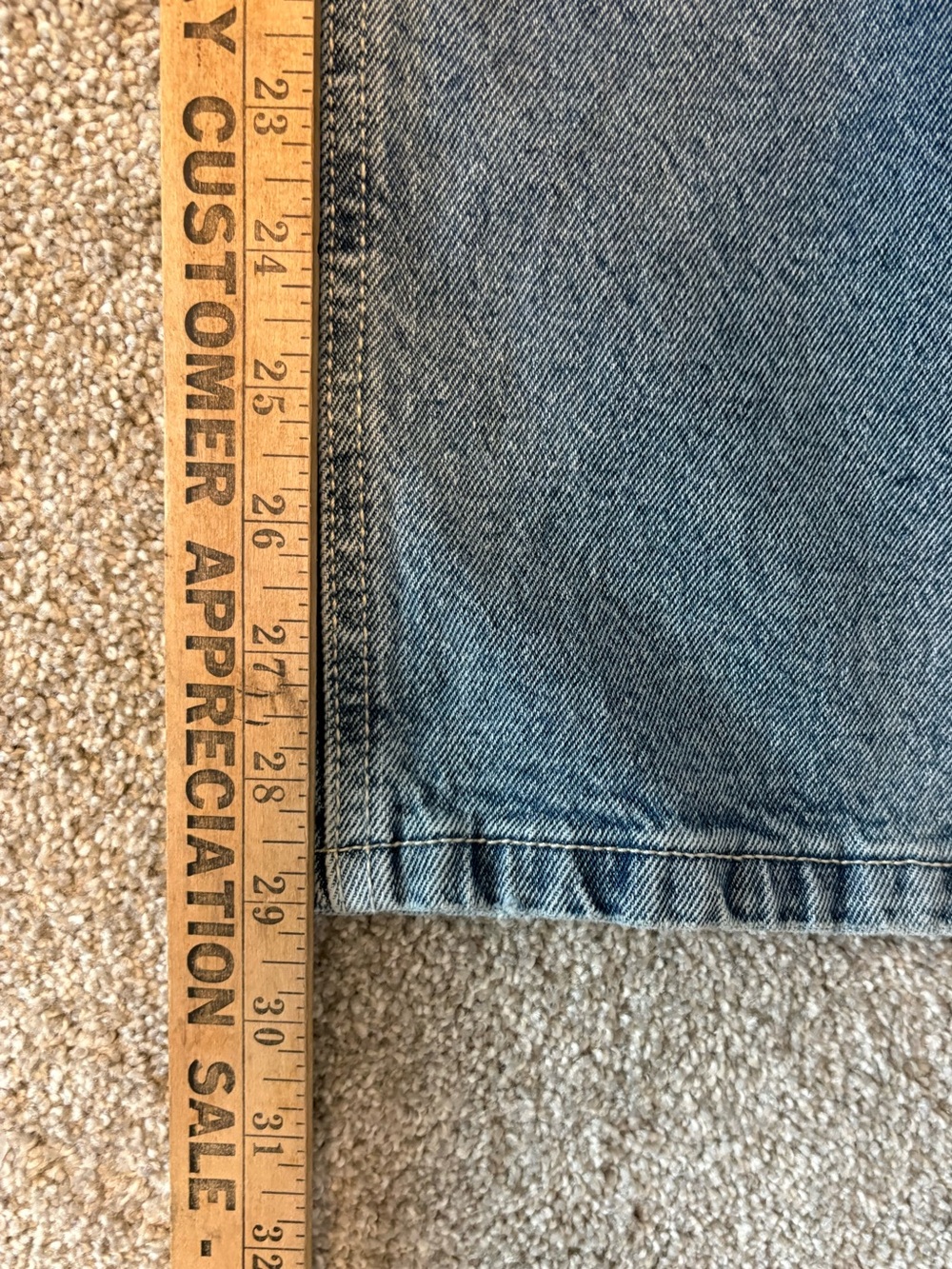 No Boundaries Wide Leg Jeans Pink Satin Bow Ribbon Hem Side Slit Denim Size 4 - Picture 11 of 11